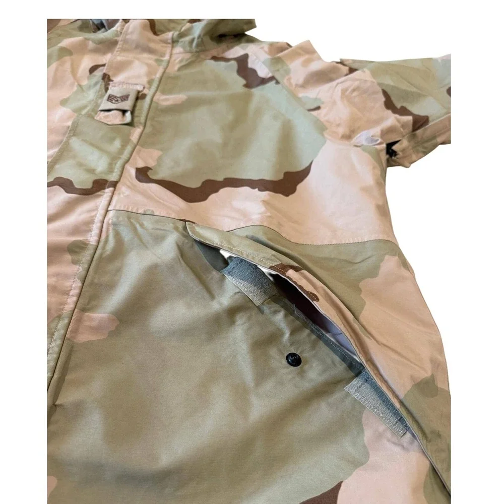 VTG US AirForce ECWCS GoreTex Desert Camo Parka Jacket LG Regular Tennier 2004 - Picture 5 of 9